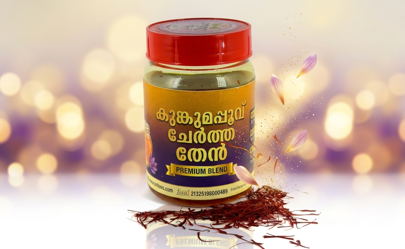 Saffron Infused Honey